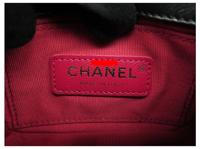 NUOVA BORSA A MANO CHANEL CATENA INTORNO AS2833 BORSA MINI FLAP NERA - vista 10