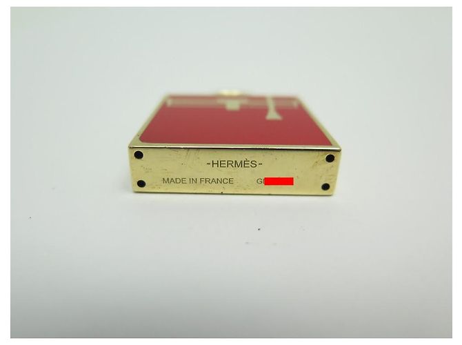 Hermès PENDENTE HERMES ACCESSORIO CURIOSITÀ BORSA KELLY LACCATA H071667FD09 COLLANA Rosso - vista 6