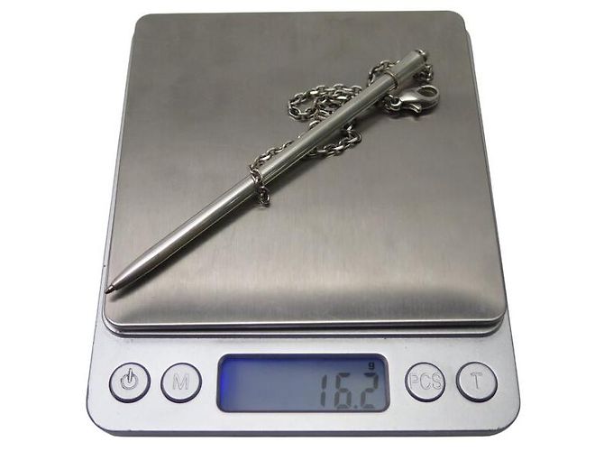 Hermès MINI PENNA A MECCANISMO HERMES PER AGENDA IN ARGENTO STERLING - vista 17