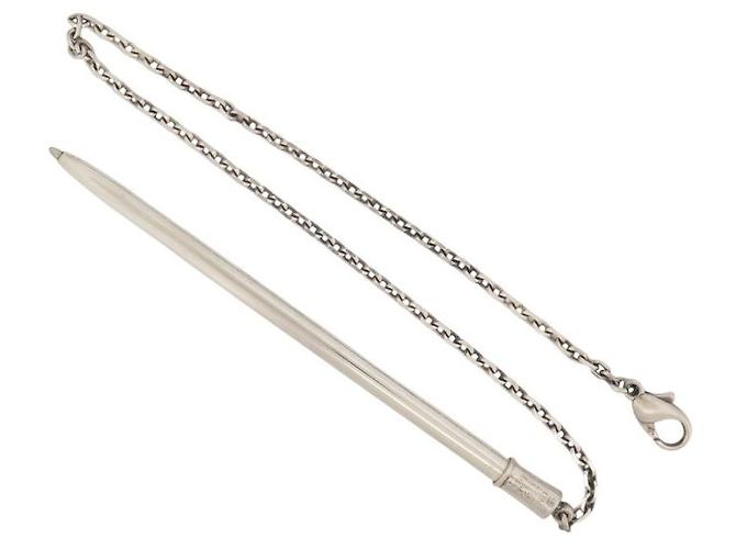 Hermès MINI PENNA A MECCANISMO HERMES PER AGENDA IN ARGENTO STERLING - vista 2