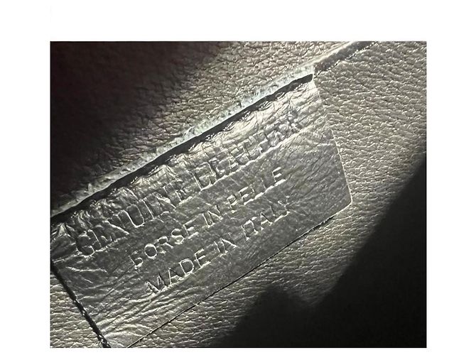Autre Marque Borsa The Genuine Leather in pelle di coccodrillo rossa Rosso - vista 3
