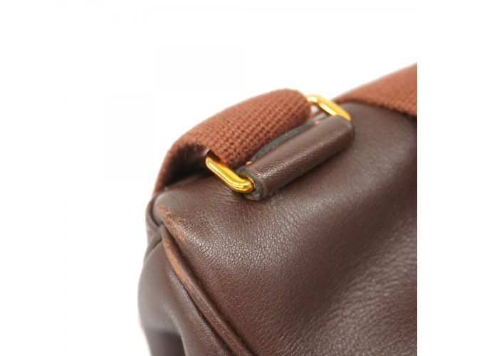 Hermès Zaino Hermes Kelly Ad PM Veau Gulliver Marrone - vista 15