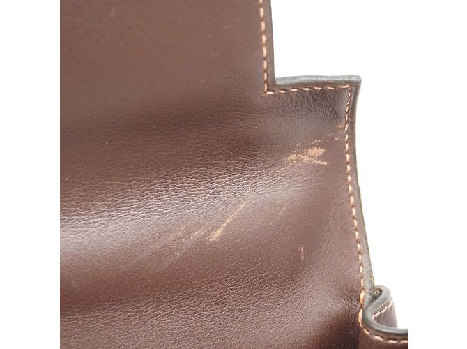 Hermès Zaino Hermes Kelly Ad PM Veau Gulliver Marrone - vista 7