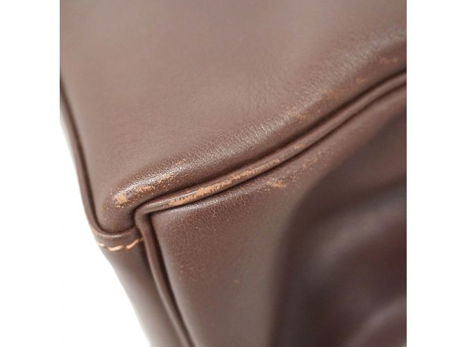 Hermès Zaino Hermes Kelly Ad PM Veau Gulliver Marrone - vista 8