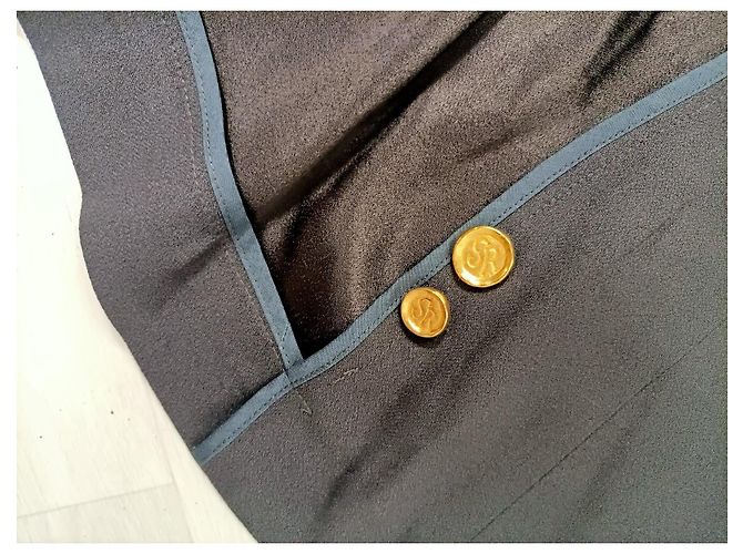 Sonia Rykiel tailleur con giacca sfoderata 1990s Grigio - vista 11