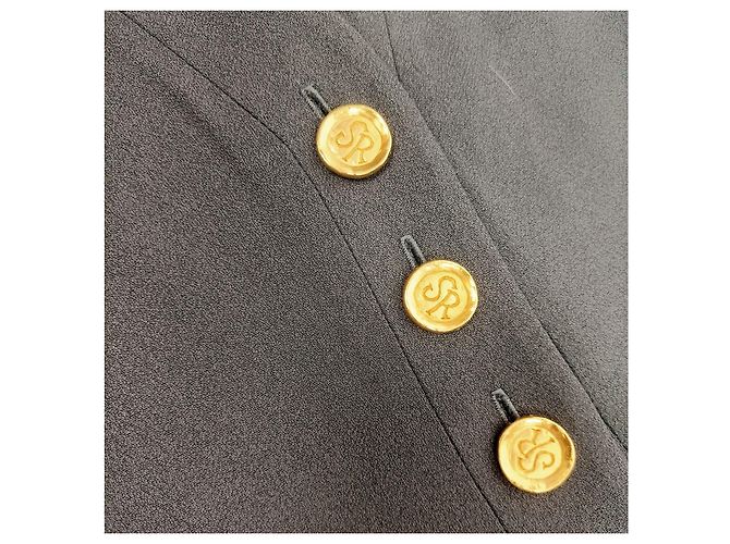 Sonia Rykiel tailleur con giacca sfoderata 1990s Grigio - vista 6