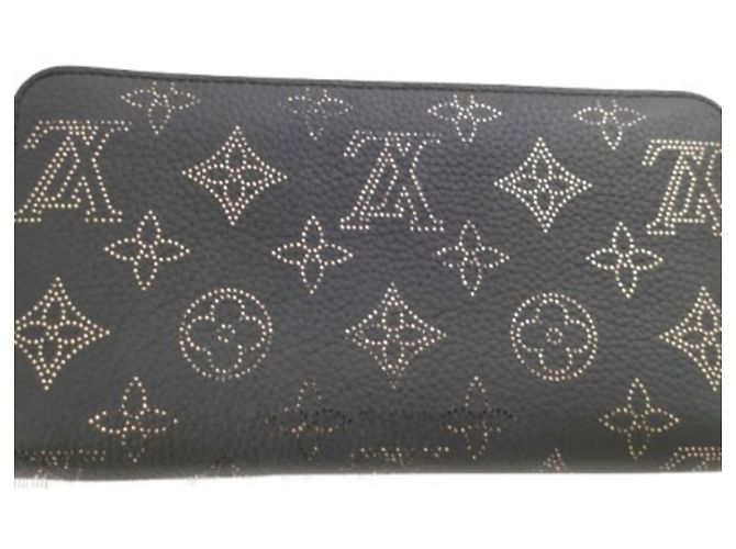 Portafoglio Lungo Louis Vuitton in Pelle Nera Nero - vista 2