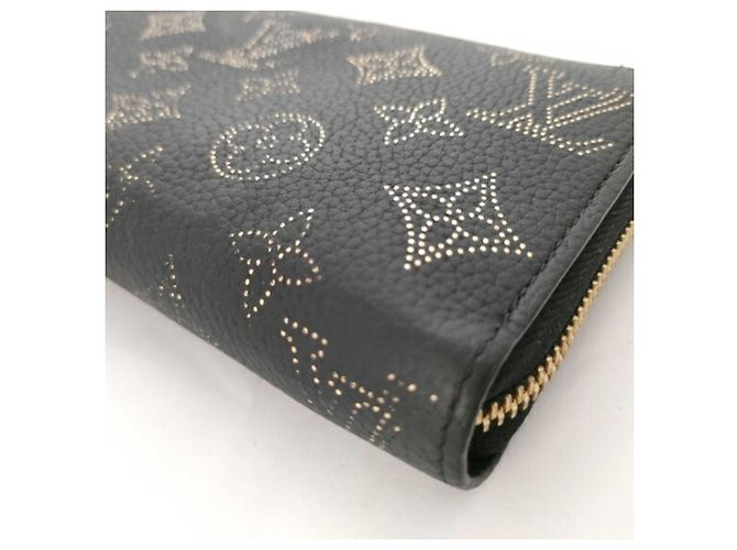 Portafoglio Lungo Louis Vuitton in Pelle Nera Nero - vista 4