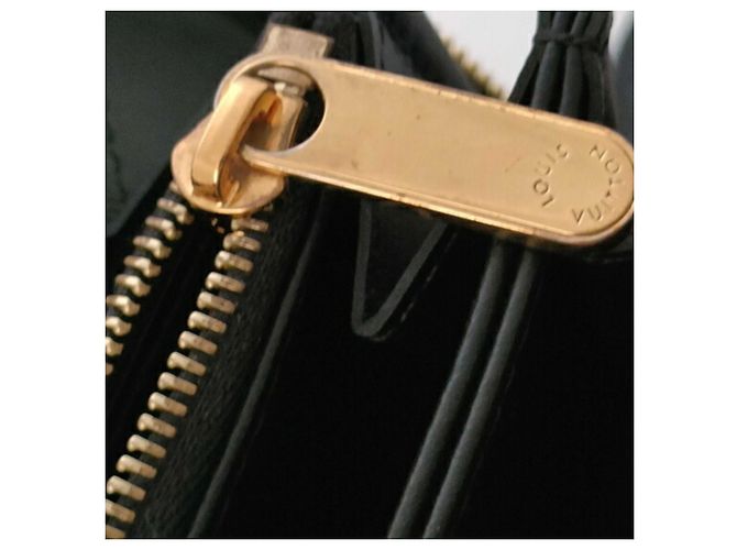 Portafoglio Lungo Louis Vuitton in Pelle Nera Nero - vista 8