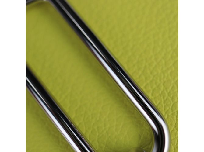 Hermès Portafoglio bi-fold Hermes Lauris Luli in lime D'oro - vista 6
