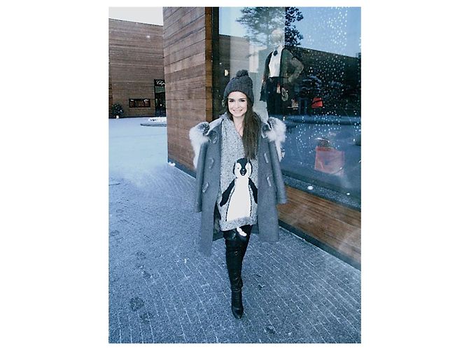 Chanel Collectors Trophy Bouclé CC Pinguin Hoodie 42 FR Grau - Ansicht 8