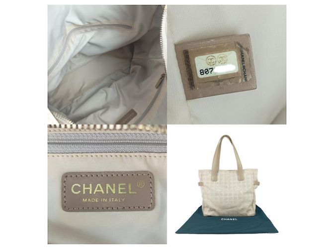 Chanel Neue Reisetasche GM A15825 Beige - Ansicht 10