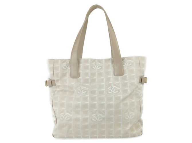 Chanel Neue Reisetasche GM A15825 Beige - Ansicht 3