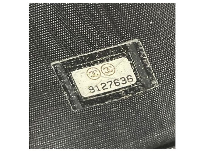 Cartera tri-fold de piel de ternera granulada negra Chanel Negro - vista 11