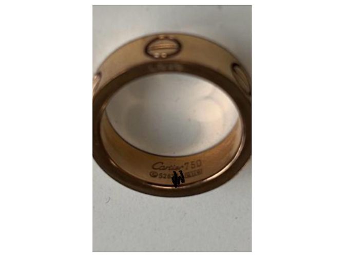Cartier Love Ring Roségold Größe 52 Golden - Ansicht 5