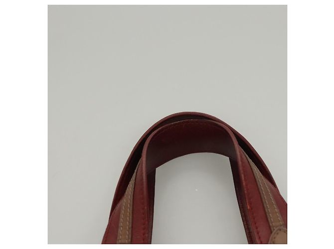 LOUIS VUITTON Borsa Aviatore Monogram Jaguar Bordeaux M40384 LV Auth bs26320 Bordò - vista 14