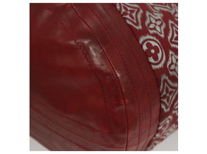 LOUIS VUITTON Borsa Aviatore Monogram Jaguar Bordeaux M40384 LV Auth bs26320 Bordò - vista 16