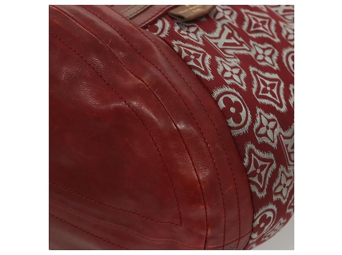 LOUIS VUITTON Borsa Aviatore Monogram Jaguar Bordeaux M40384 LV Auth bs26320 Bordò - vista 17