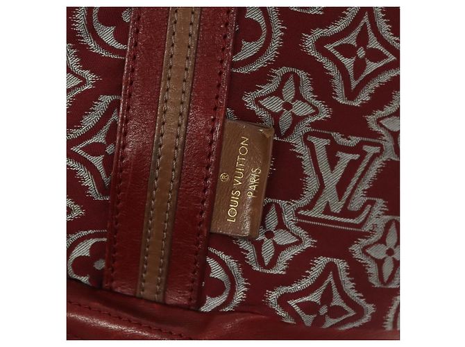 LOUIS VUITTON Borsa Aviatore Monogram Jaguar Bordeaux M40384 LV Auth bs26320 Bordò - vista 18