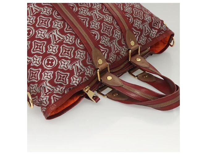 LOUIS VUITTON Borsa Aviatore Monogram Jaguar Bordeaux M40384 LV Auth bs26320 Bordò - vista 6