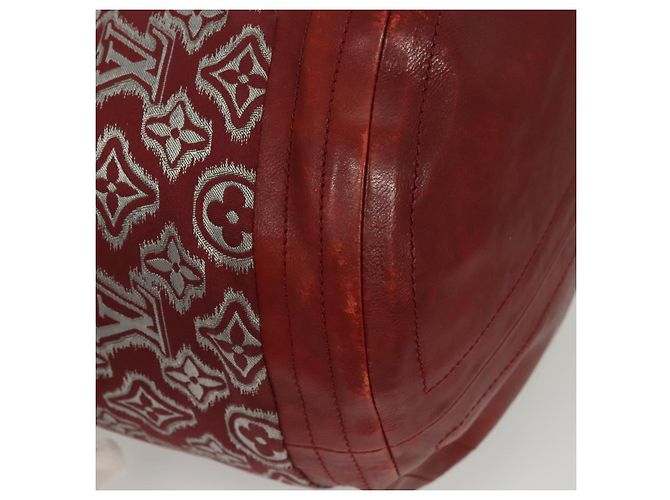 LOUIS VUITTON Borsa Aviatore Monogram Jaguar Bordeaux M40384 LV Auth bs26320 Bordò - vista 8