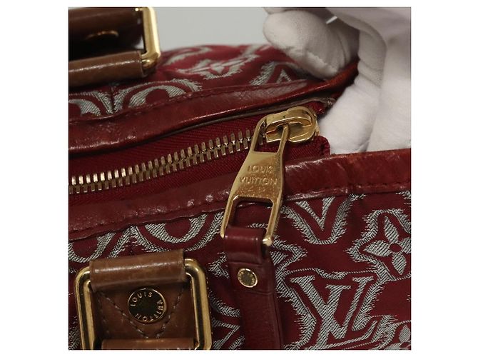 LOUIS VUITTON Borsa Aviatore Monogram Jaguar Bordeaux M40384 LV Auth bs26320 Bordò - vista 9