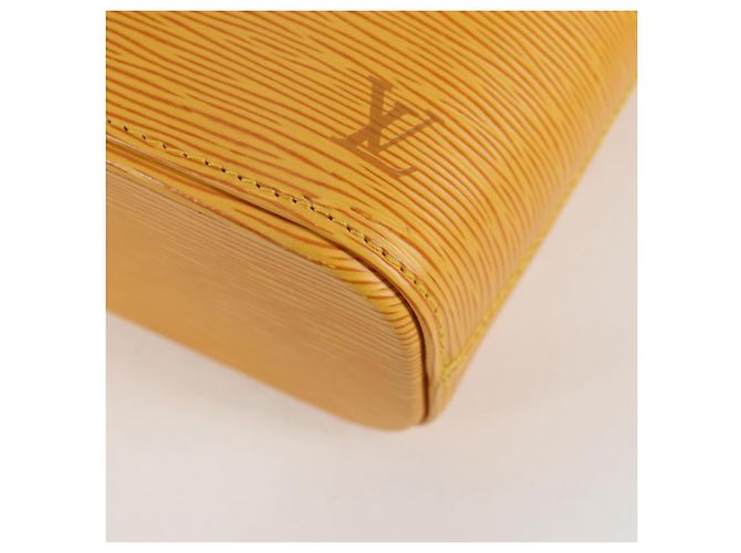 LOUIS VUITTON Borsa Tote Epi Vavin PM SPO 2way Gialla LV Auth 121180V Giallo - vista 14