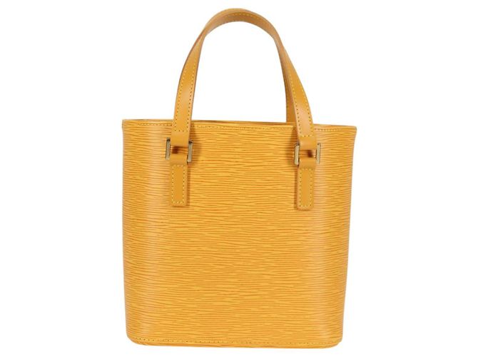 LOUIS VUITTON Borsa Tote Epi Vavin PM SPO 2way Gialla LV Auth 121180V Giallo - vista 2