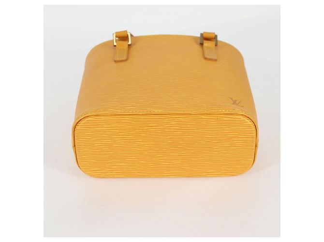 LOUIS VUITTON Borsa Tote Epi Vavin PM SPO 2way Gialla LV Auth 121180V Giallo - vista 5