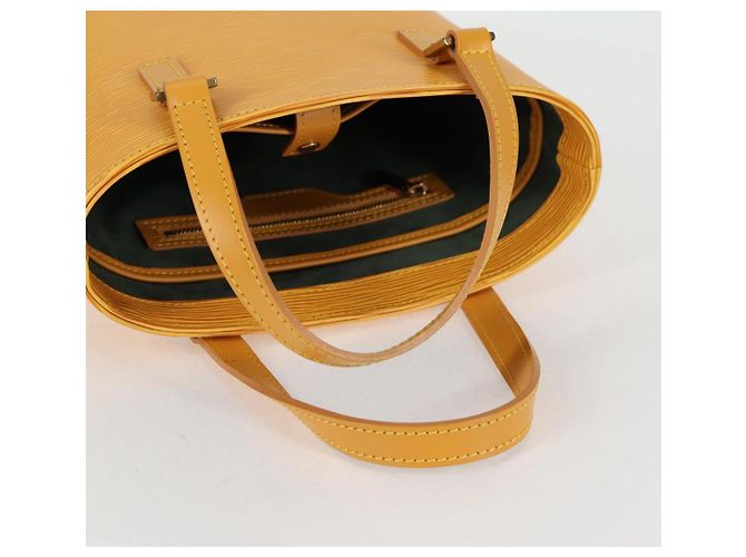 LOUIS VUITTON Borsa Tote Epi Vavin PM SPO 2way Gialla LV Auth 121180V Giallo - vista 7