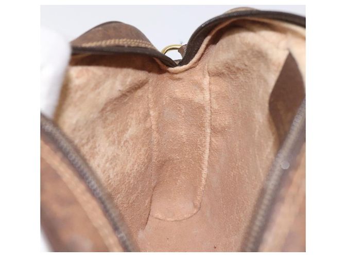Borsa a spalla GUCCI GG Supreme Web Sherry Line PVC Beige 116 02 089 Auth 118603 D'oro - vista 21