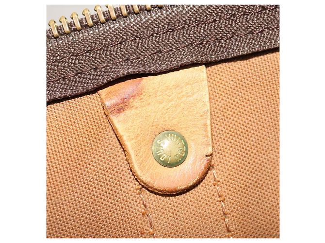 LOUIS VUITTON Monogram Keepall Bandouliere 60 Borsa Boston M41412 LV Auth 124854 Monogramma - vista 10