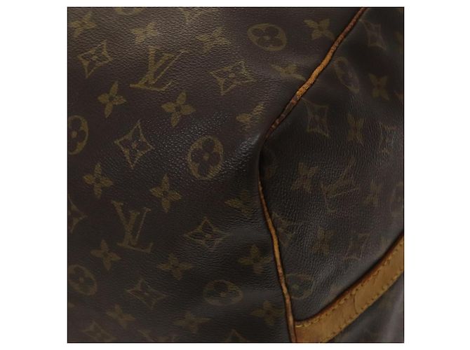 LOUIS VUITTON Monogram Keepall Bandouliere 60 Borsa Boston M41412 LV Auth 124854 Monogramma - vista 15