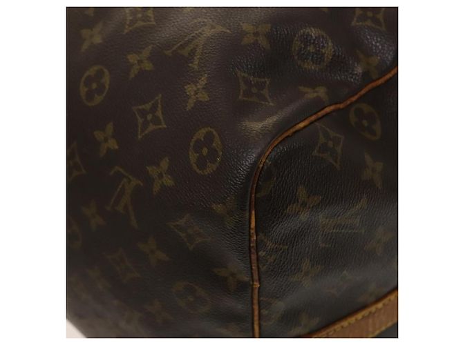 LOUIS VUITTON Monogram Keepall Bandouliere 60 Borsa Boston M41412 LV Auth 124854 Monogramma - vista 17