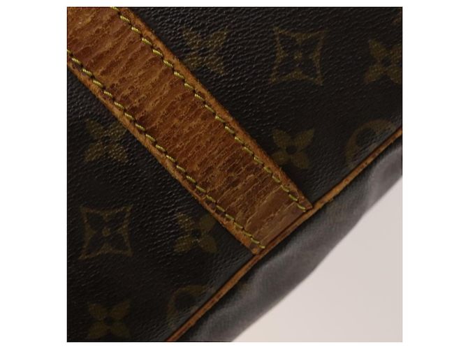 LOUIS VUITTON Monogram Keepall Bandouliere 60 Borsa Boston M41412 LV Auth 124854 Monogramma - vista 19