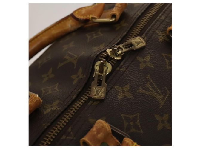LOUIS VUITTON Monogram Keepall Bandouliere 60 Borsa Boston M41412 LV Auth 124854 Monogramma - vista 20
