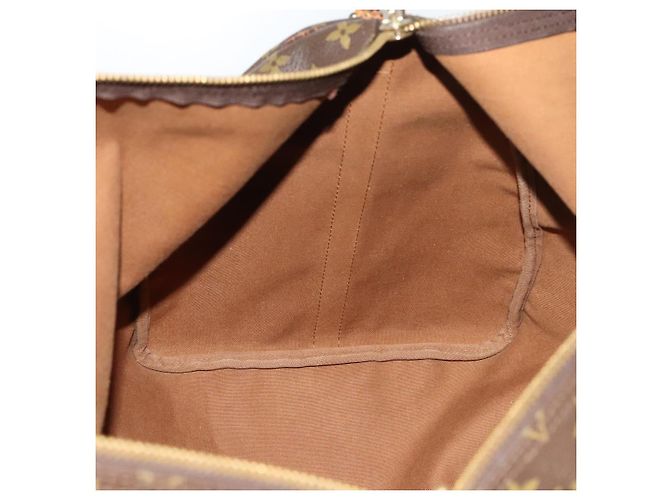 LOUIS VUITTON Monogram Keepall Bandouliere 60 Borsa Boston M41412 LV Auth 124854 Monogramma - vista 21