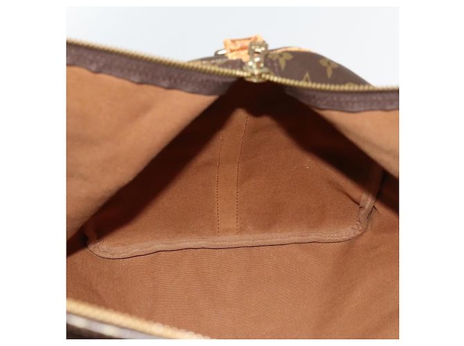 LOUIS VUITTON Monogram Keepall Bandouliere 60 Borsa Boston M41412 LV Auth 124854 Monogramma - vista 22