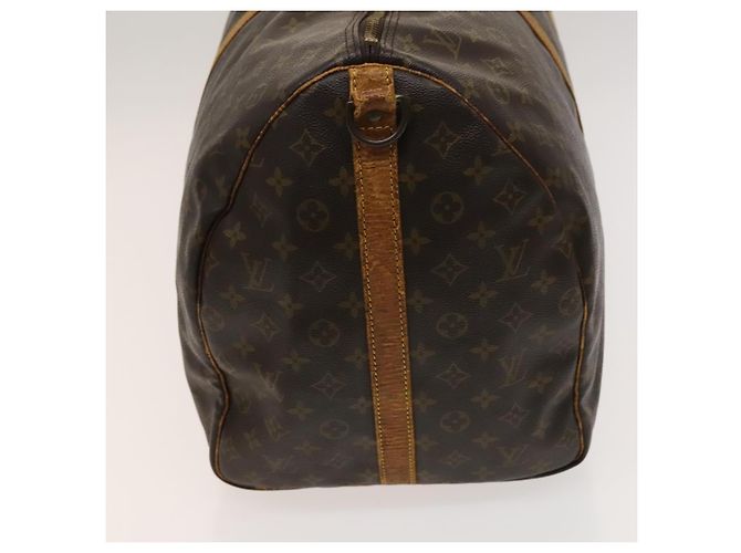 LOUIS VUITTON Monogram Keepall Bandouliere 60 Borsa Boston M41412 LV Auth 124854 Monogramma - vista 4