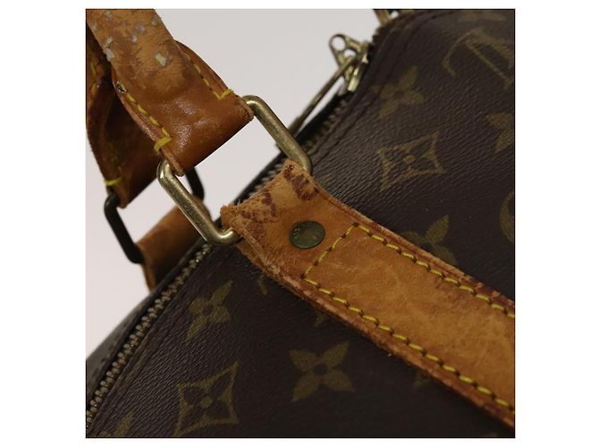 LOUIS VUITTON Monogram Keepall Bandouliere 60 Borsa Boston M41412 LV Auth 124854 Monogramma - vista 8
