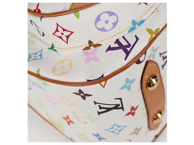 LOUIS VUITTON Tasche Rita 2way Monogramm Multicolor Weiß M40125 LV Auth 121279V - Ansicht 15