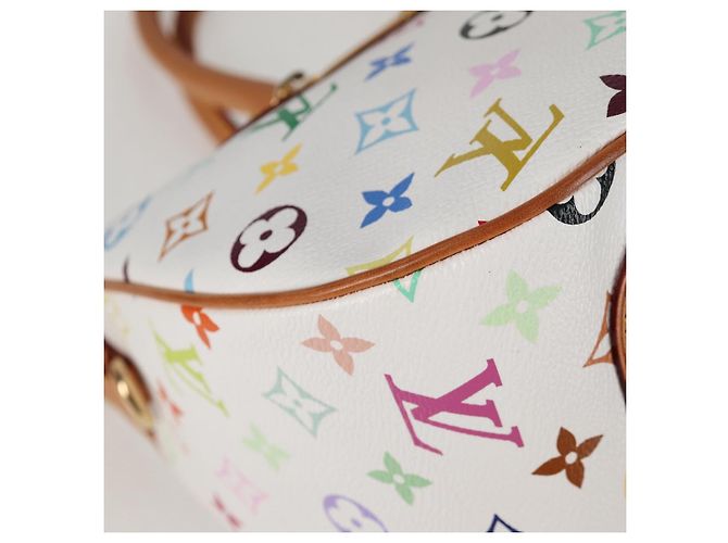 LOUIS VUITTON Tasche Rita 2way Monogramm Multicolor Weiß M40125 LV Auth 121279V - Ansicht 17