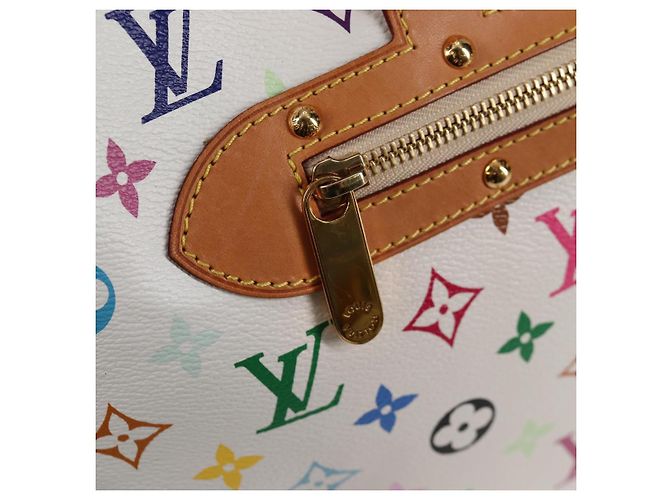 LOUIS VUITTON Tasche Rita 2way Monogramm Multicolor Weiß M40125 LV Auth 121279V - Ansicht 19