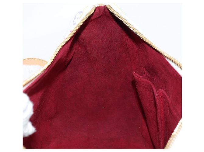 LOUIS VUITTON Tasche Rita 2way Monogramm Multicolor Weiß M40125 LV Auth 121279V - Ansicht 26