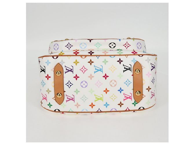 LOUIS VUITTON Tasche Rita 2way Monogramm Multicolor Weiß M40125 LV Auth 121279V - Ansicht 5