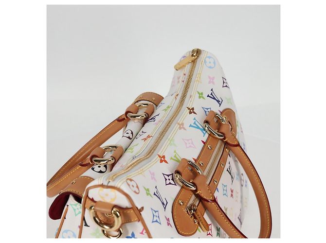 LOUIS VUITTON Tasche Rita 2way Monogramm Multicolor Weiß M40125 LV Auth 121279V - Ansicht 6