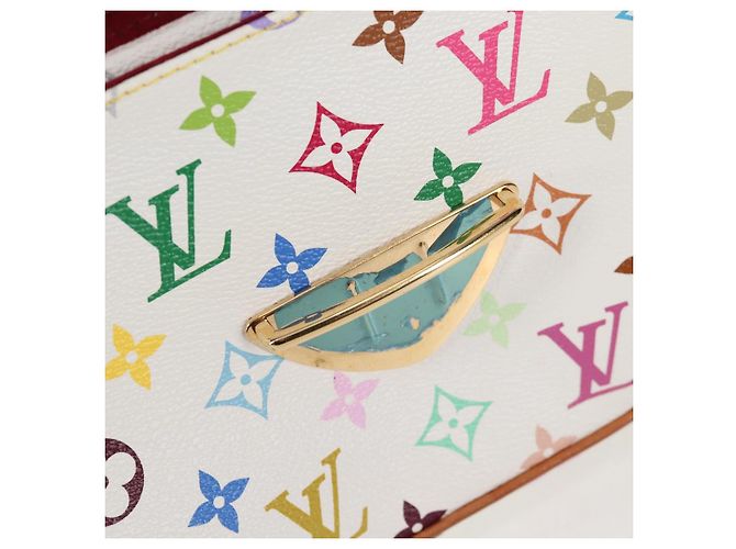 LOUIS VUITTON Tasche Rita 2way Monogramm Multicolor Weiß M40125 LV Auth 121279V - Ansicht 8