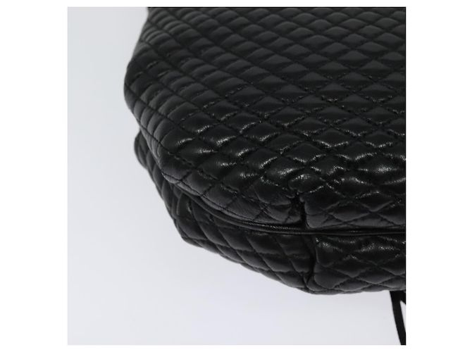 Borsa a spalla BALLY in pelle nera e oro Auth BA2569 Nero D'oro - vista 16