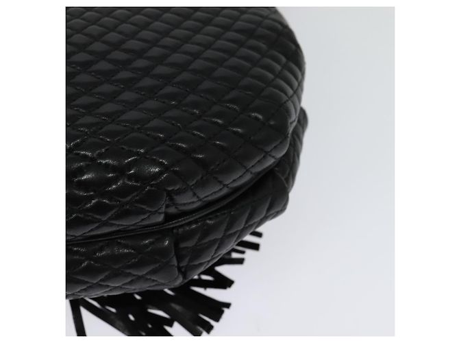 Borsa a spalla BALLY in pelle nera e oro Auth BA2569 Nero D'oro - vista 17