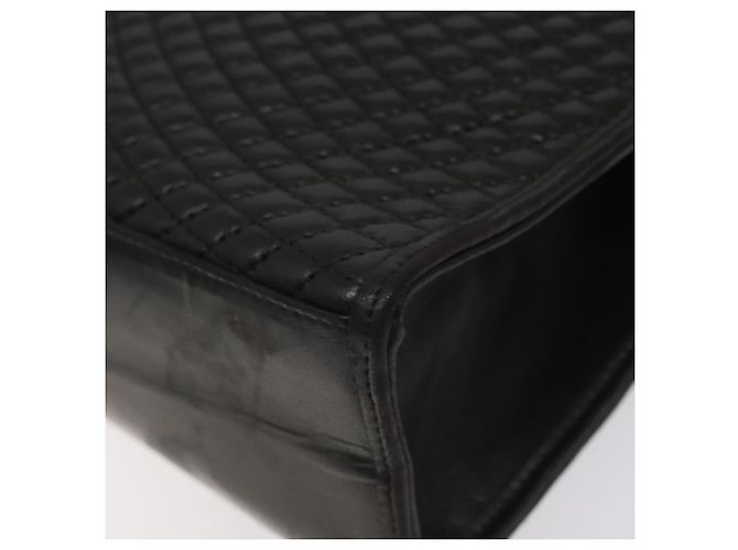 Borsa a mano BALLY in pelle nera e oro Auth gh201 Nero D'oro - vista 15